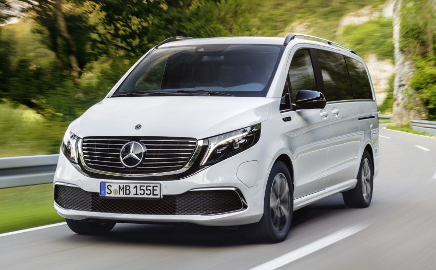 Mercedes-Benz EQV all-electric MPV – 405 km range 1004731