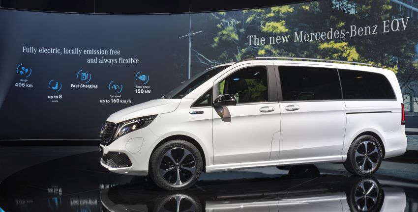Mercedes-Benz EQV all-electric MPV – 405 km range 1004721