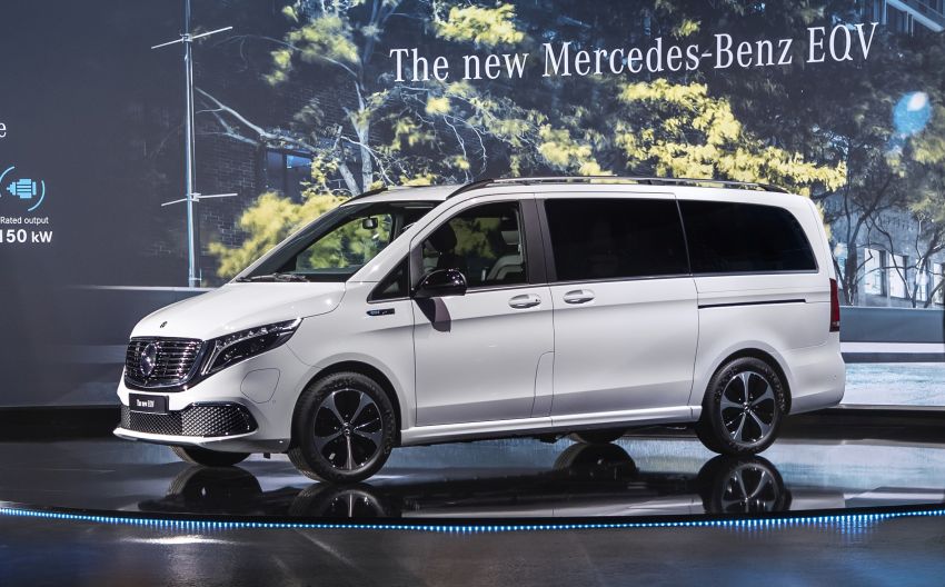 Mercedes-Benz EQV all-electric MPV – 405 km range 1004725