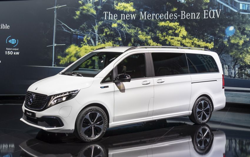 Mercedes-Benz EQV all-electric MPV – 405 km range 1004727