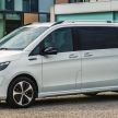 Mercedes-Benz EQV – van elektrik penuh dengan kuasa 150 kW, tempat duduk untuk hingga lapan orang