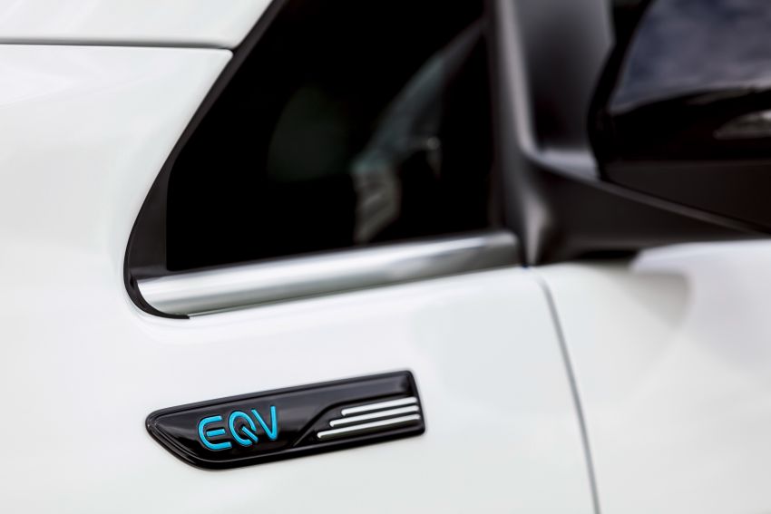 Mercedes-Benz EQV – van elektrik penuh dengan kuasa 150 kW, tempat duduk untuk hingga lapan orang 1004587