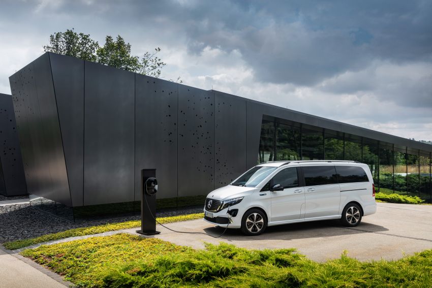 Mercedes-Benz EQV – van elektrik penuh dengan kuasa 150 kW, tempat duduk untuk hingga lapan orang 1004603