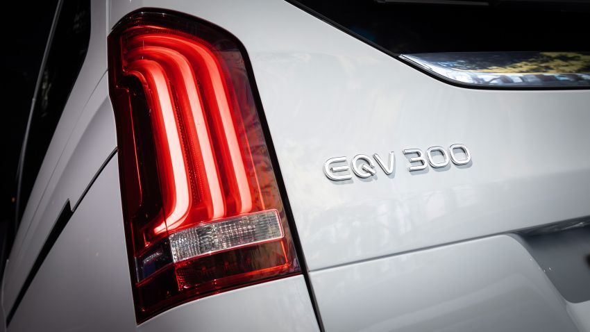 Mercedes-Benz EQV – van elektrik penuh dengan kuasa 150 kW, tempat duduk untuk hingga lapan orang 1004611