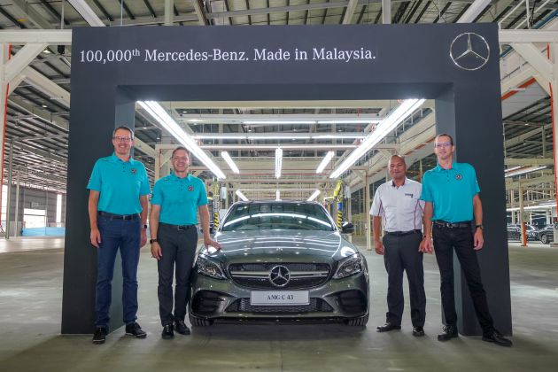 Mercedes-Benz Malaysia rolls out 100,000th car from Pekan plant, celebrates 15 years at expanded facility