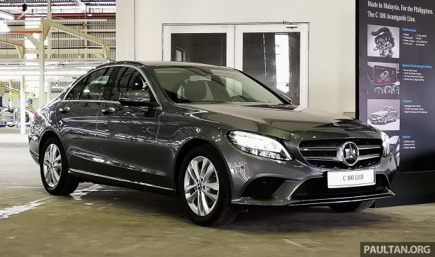 Mercedes-Benz Malaysia mula eksport model C180 Avantgarde Line pemanduan sebelah kiri ke Filipina