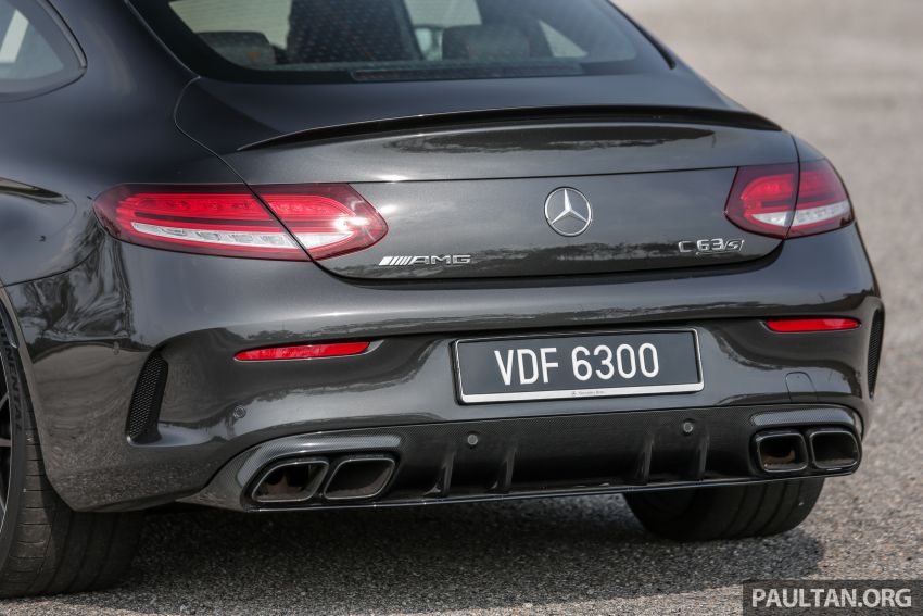 PANDU UJI: Mercedes-AMG C 63 S Coupe 2019 – dentuman V8 turbo berkembar 4.0 liter ala-Jerman! 1004355