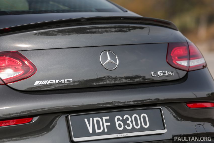 PANDU UJI: Mercedes-AMG C 63 S Coupe 2019 – dentuman V8 turbo berkembar 4.0 liter ala-Jerman! 1004360