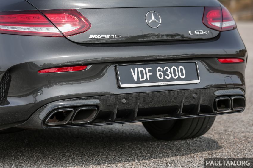PANDU UJI: Mercedes-AMG C 63 S Coupe 2019 – dentuman V8 turbo berkembar 4.0 liter ala-Jerman! 1004361