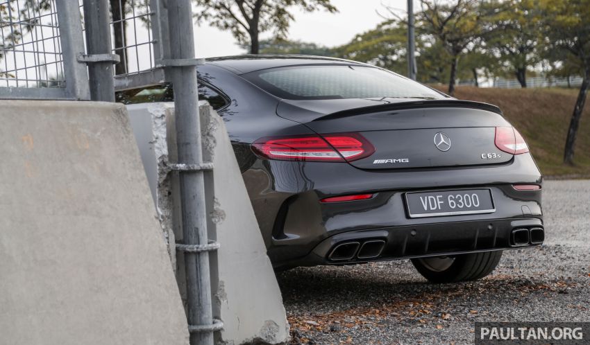 PANDU UJI: Mercedes-AMG C 63 S Coupe 2019 – dentuman V8 turbo berkembar 4.0 liter ala-Jerman! 1004370