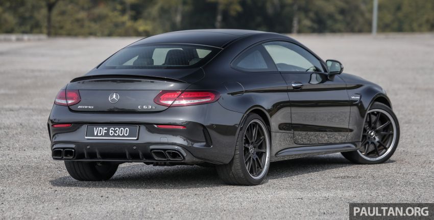 PANDU UJI: Mercedes-AMG C 63 S Coupe 2019 – dentuman V8 turbo berkembar 4.0 liter ala-Jerman! 1004328