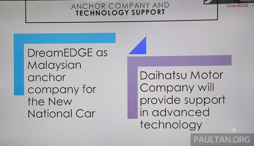 Government names DreamEdge as lead company for new national car – technology support from Daihatsu 999683