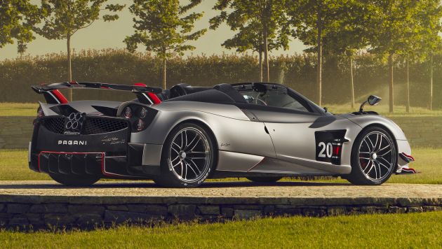 Pagani Huayra Roadster BC drops top, gains 791 hp