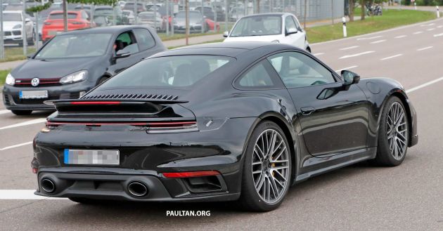 SPYSHOTS: 992 Porsche 911 Turbo drops disguise
