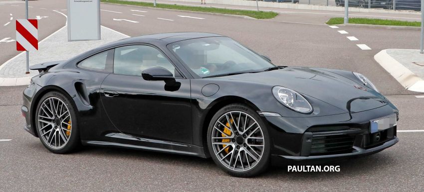 SPYSHOTS: 992 Porsche 911 Turbo drops disguise 1008710