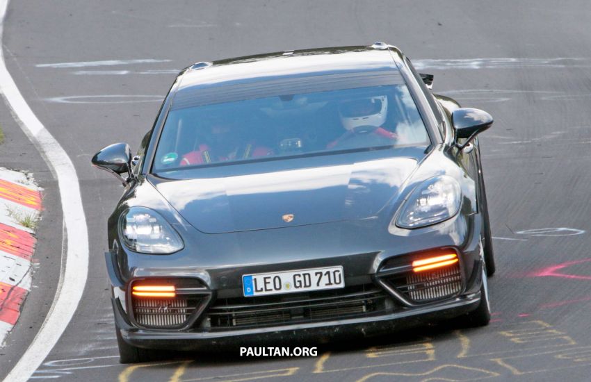 SPYSHOTS: Porsche Panamera testing aero; 820 hp? 1003282