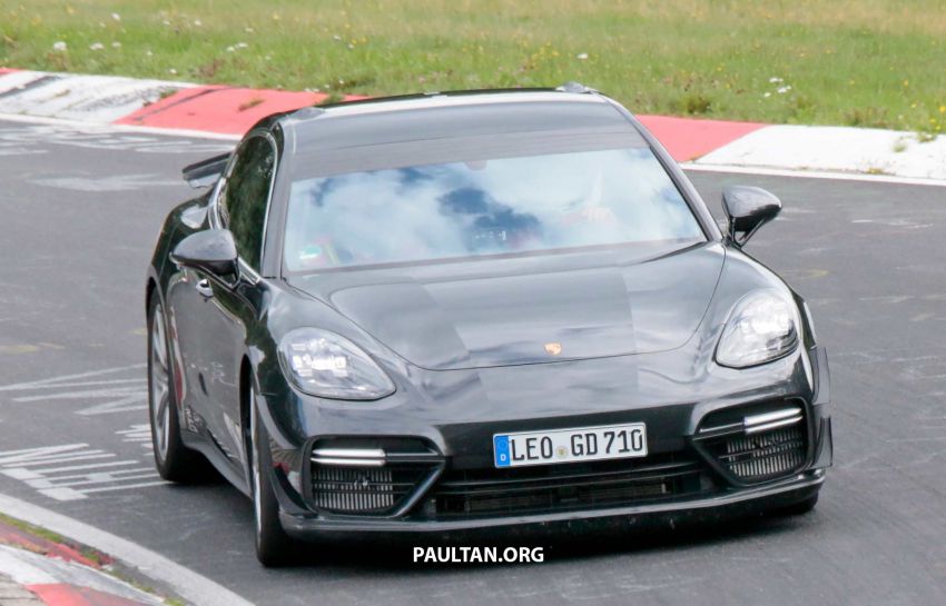 SPYSHOTS: Porsche Panamera testing aero; 820 hp? 1003293