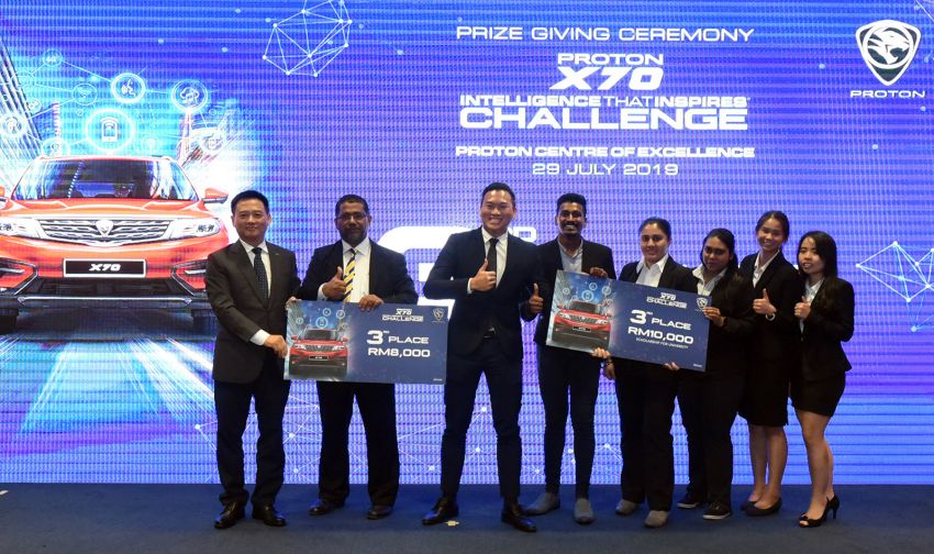 Politeknik Port Dickson wins Proton ‘Intelligence that Inspires’ marketing challenge; Taylor’s 2nd, UTAR 3rd 996406