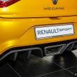 Renault Megane RS 280 Cup rasmi dilancarkan di M’sia – EDC auto dan manual, harga bermula RM280,888