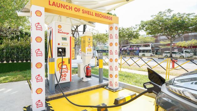 Shell to add EV chargers in Singapore petrol stations