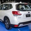 2019 Subaru Forester previewed in Malaysia – three 2.0L variants offered, EyeSight for range-topper