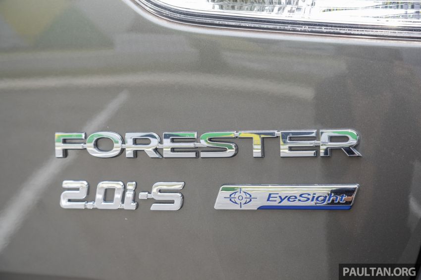 2019 Subaru Forester previewed in Malaysia – three 2.0L variants offered, EyeSight for range-topper 1002342