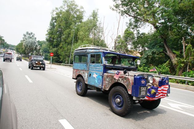 Land Rover Series 1 “Oxford” tahun 1955 dalam misi selesaikan ekspedisi London-Singapura 64 tahun lalu