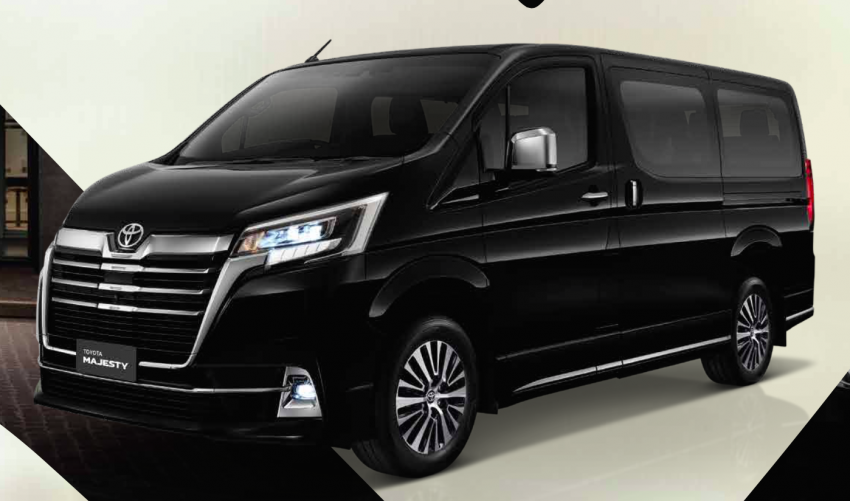 Toyota Majesty launched in Thailand, a luxe Commuter 1003418