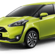 Toyota Sienta diperkemas tiba di Siam, dari RM103k