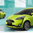 Toyota Sienta diperkemas tiba di Siam, dari RM103k