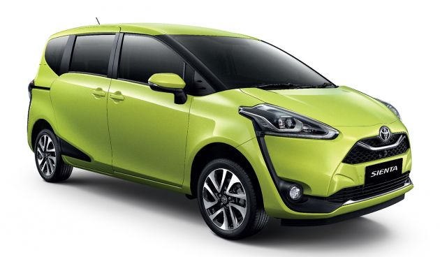 Toyota Sienta facelift launched in Thailand, fr. RM103k