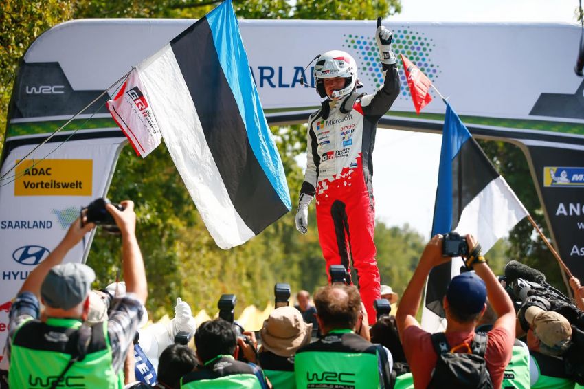Toyota Yaris WRC Gazoo Racing sapu bersih podium 1-2-3 Rali Jerman 2019, Ott Tanak hampiri Juara Dunia 1005963