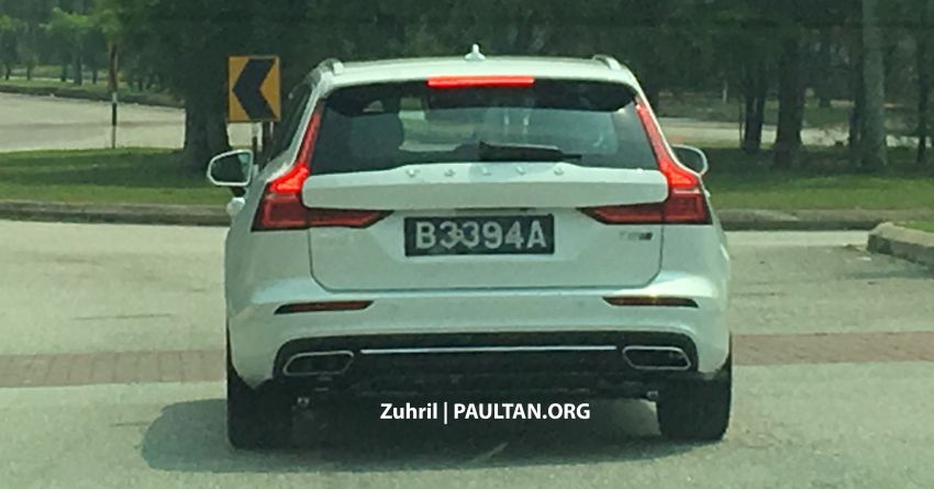 SPIED: New Volvo V60 T8 Inscription spotted in M’sia 1002852