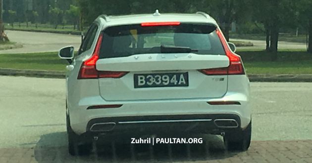 SPIED: New Volvo V60 T8 Inscription spotted in M’sia
