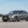 W177 Mercedes-Benz A250e plug-in hybrid debuts – joined by A250e Sedan and B250e; 70-77 km EV range