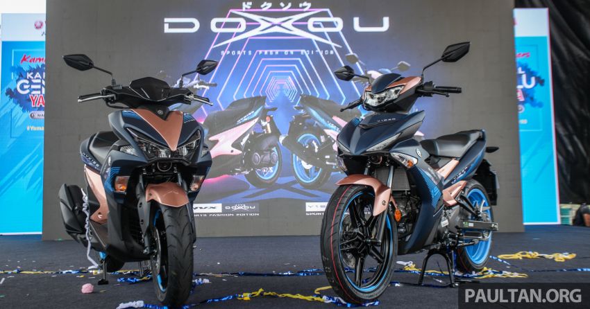 Yamaha Y15ZR dan NVX 155 versi Doxou tiba di Malaysia – harga dari RM8,868, diberi kit edisi terhad Image #997156