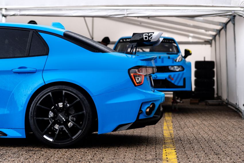 Lynk & Co 03 Cyan Concept sah kereta pacuan roda hadapan dan empat-pintu terpantas di Nürburgring! 1005649