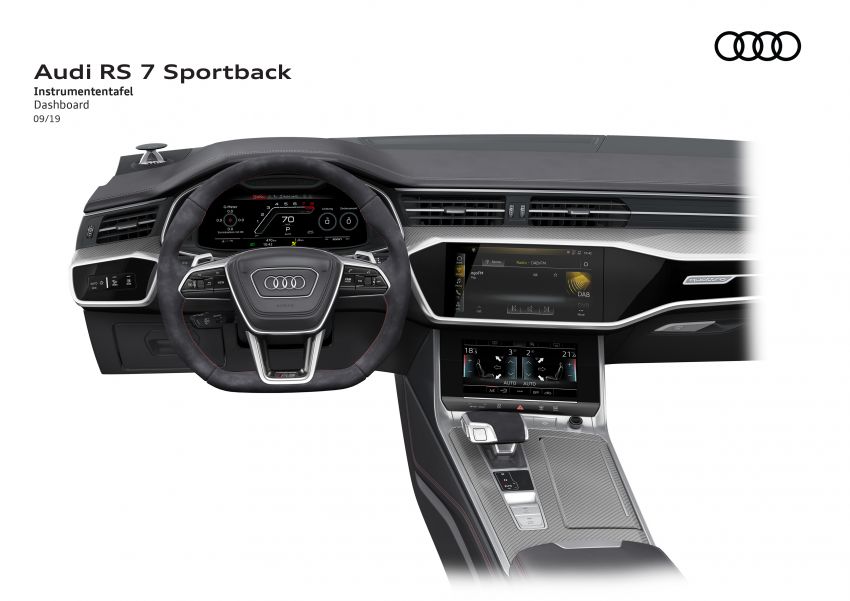Audi RS7 Sportback debuts – 4.0L V8, 600 hp, 800 Nm! Image #1011851