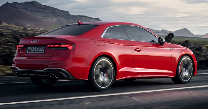 Audi A5, S5 2020 terima wajah dan teknologi baharu 1013521