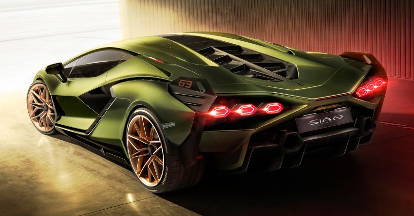 Lamborghini Sian – hybrid V12, 819 hp, 0-100 in 2.8s! 1010380