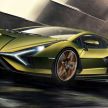 Lamborghini Sian – hybrid V12, 819 hp, 0-100 in 2.8s!