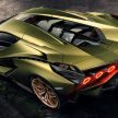 Lamborghini Sian – hybrid V12, 819 hp, 0-100 in 2.8s!