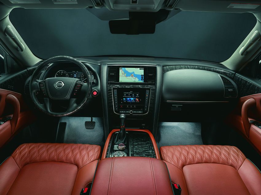 2020 Nissan Patrol facelift – 4.0L V6 and 5.6L V8; CarPlay/Android, AEB, Hydraulic Body Motion Control 1020426