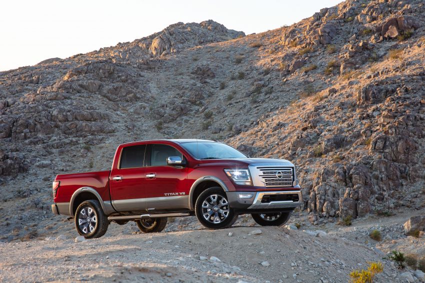 2020 Nissan Titan revealed with updated styling, kit 1021809