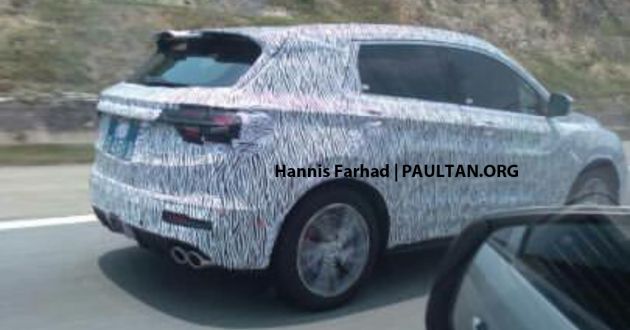 SPYSHOT: Geely Binyue – model asas Proton X50 dijumpai sedang diuji atas Lebuh Raya Pantai Timur