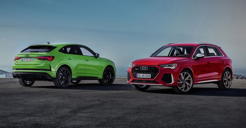 2020 Audi RS Q3: standard and Sportback with 400 hp 1021116