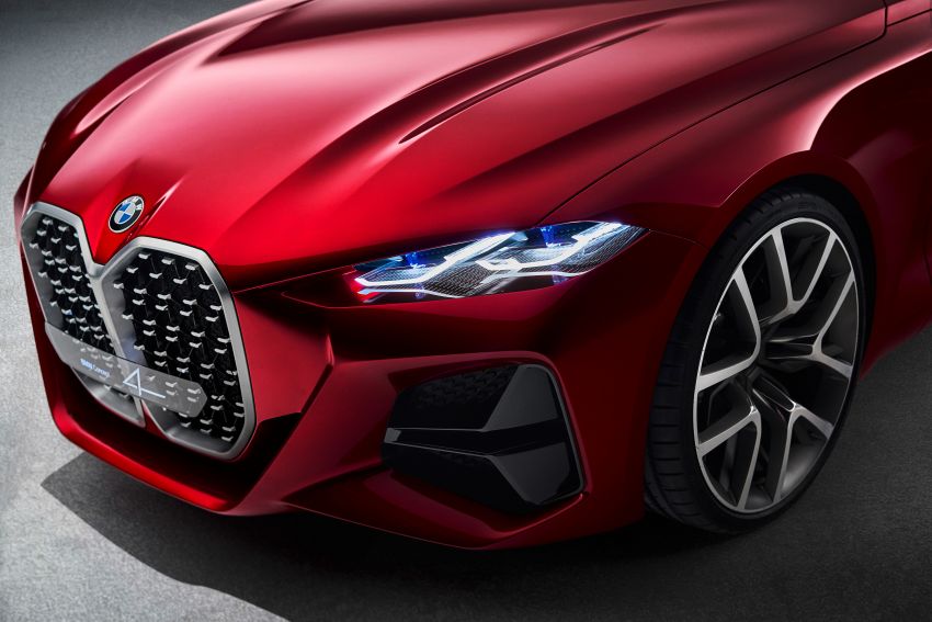 BMW Concept 4 debuts, previews future coupe design 1012604