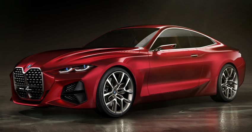 BMW Concept 4 debuts, previews future coupe design 1012607