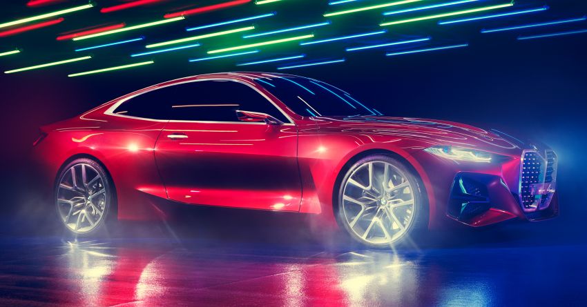 BMW Concept 4 debuts, previews future coupe design 1012611