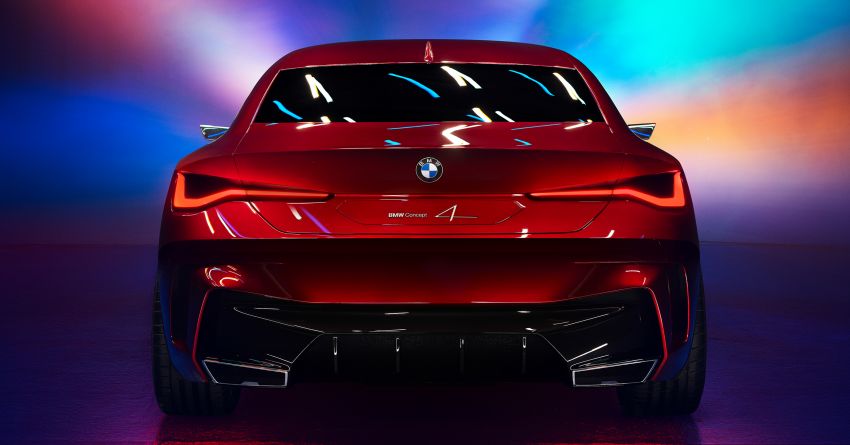 BMW Concept 4 debuts, previews future coupe design 1012662